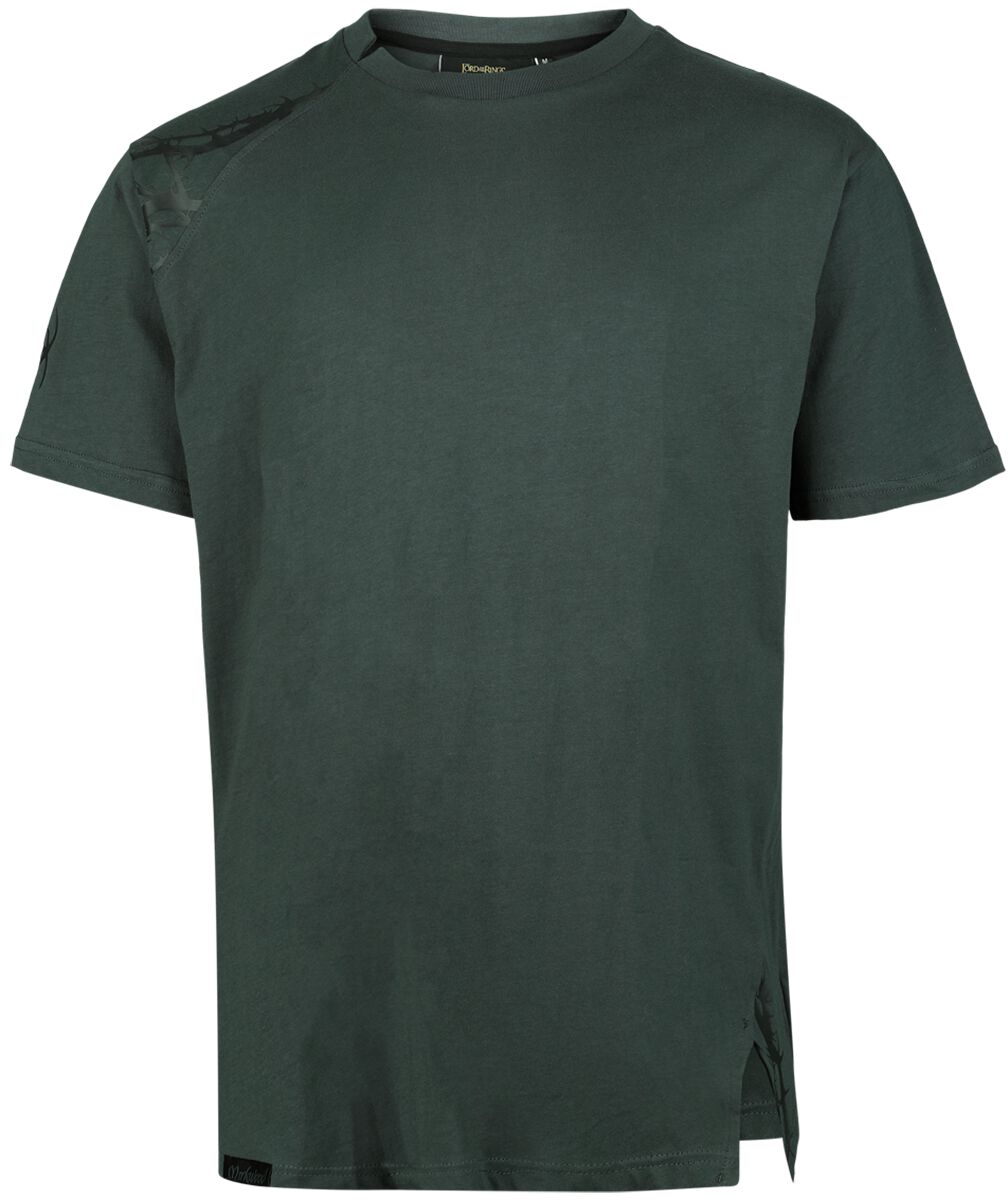 T-Shirt Manches courtes  de Le Seigneur Des Anneaux - Le Hobbit - Collection Mirkwood - S à XXL - pour Homme - vert foncé - Le Seigneur Des Anneaux