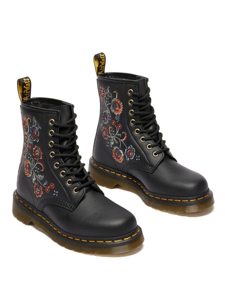 Bottes de motard  de Dr. Martens - 1460 Vonda TF 8 Eye Boot - EU37 à EU40 - pour Femme - noir - Dr. Martens