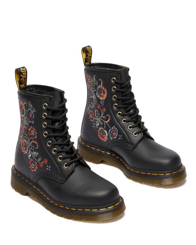 Bottes de motard  de Dr. Martens - 1460 Vonda TF 8 Eye Boot - EU37 à EU40 - pour Femme - noir - Dr. Martens