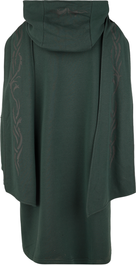 Gilets & Ponchos  de Le Seigneur Des Anneaux - Le Hobbit - Collection Mirkwood - S à XXL - pour Femme - vert foncé - Le Seigneur Des Anneaux - View 2