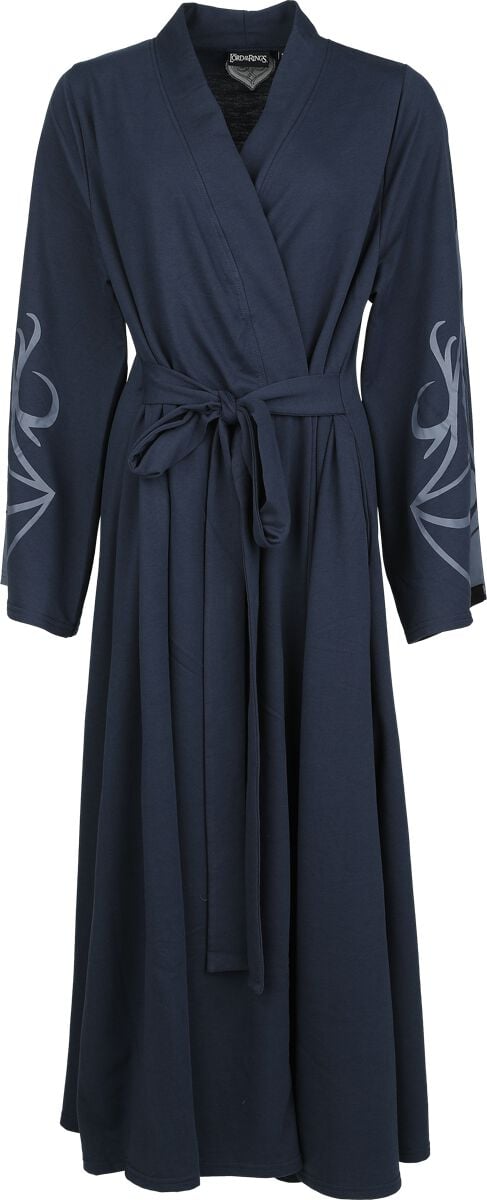Robe de Chambre  de Le Seigneur Des Anneaux - Le Hobbit - Collection Mirkwood - S-M à XXL-3XL - pour Femme - bleu - Le Seigneur Des Anneaux