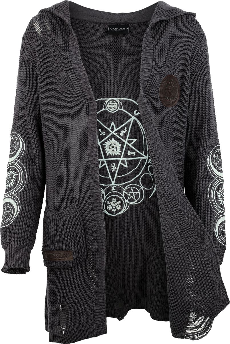 Gilets & Ponchos  de Supernatural - Moons - S à XXL - pour Femme - gris - Supernatural