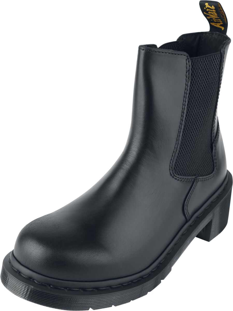 Bottes de motard  de Dr. Martens - Bottes Chelsea Alderstone – Noir - EU36 à EU41 - pour Femme - noir - Dr. Martens