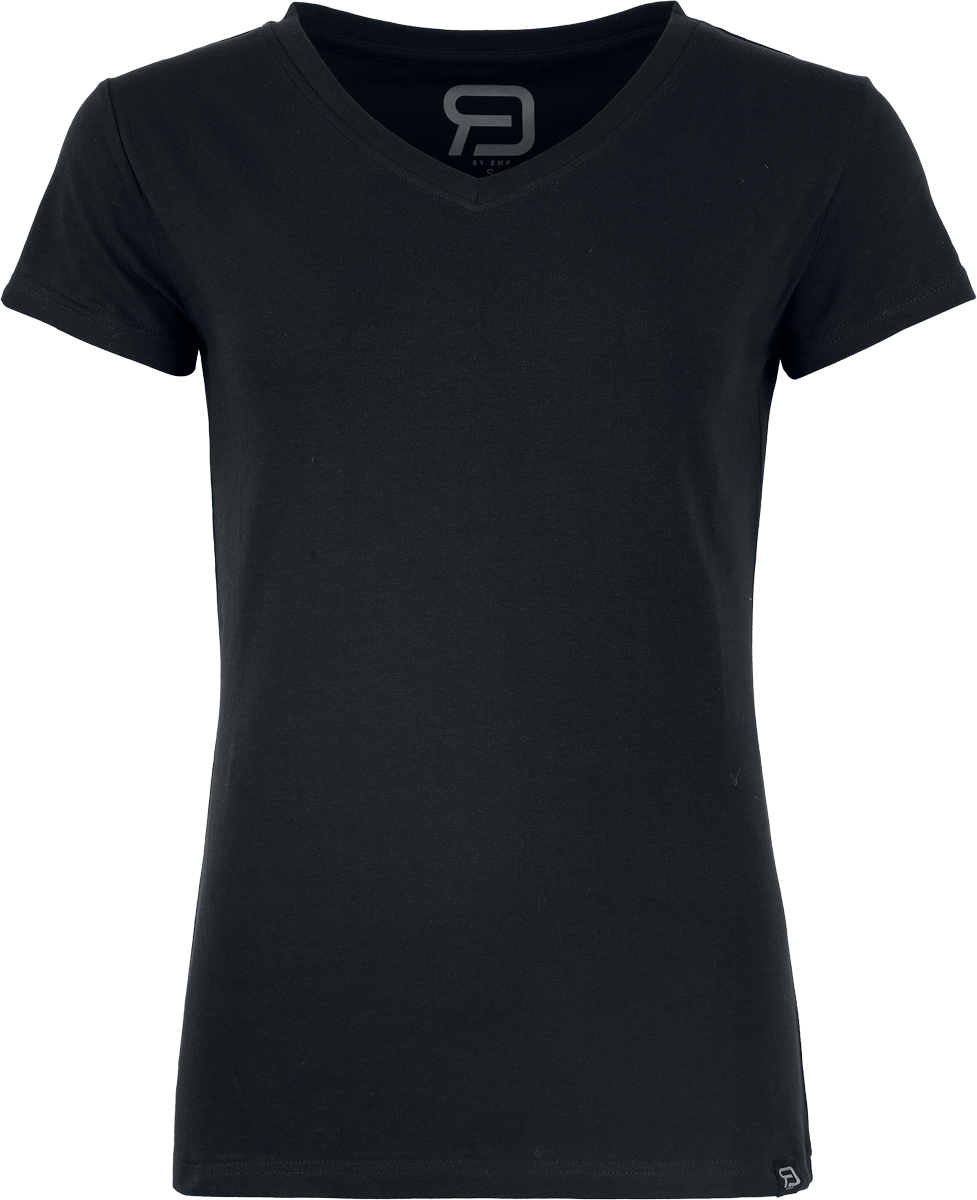 T-Shirt Manches courtes  de RED by EMP - T-Shirts (Lot de 2) - S à XXL - pour Femme - noir/lilas - RED by EMP - View 2