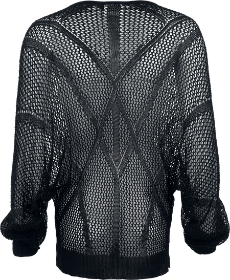 Pull tricoté  de Beetlejuice - Spider Web - S à XXL - pour Femme - noir - Beetlejuice - View 2