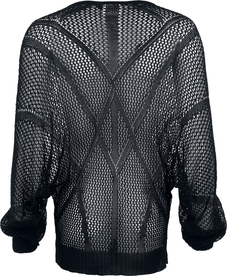 Pull tricoté  de Beetlejuice - Spider Web - S à XXL - pour Femme - noir - Beetlejuice - View 2