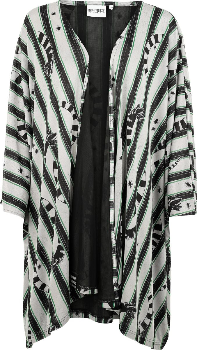 Gilets & Ponchos  de Beetlejuice - Ver Des Sables - Standard - pour Femme - noir/blanc - Beetlejuice