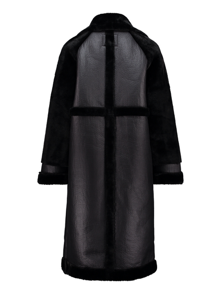 Manteau en imitation cuir  de Hailys - LS P JK MI44NNA - XS à XXL - pour Femme - noir - Hailys - View 2