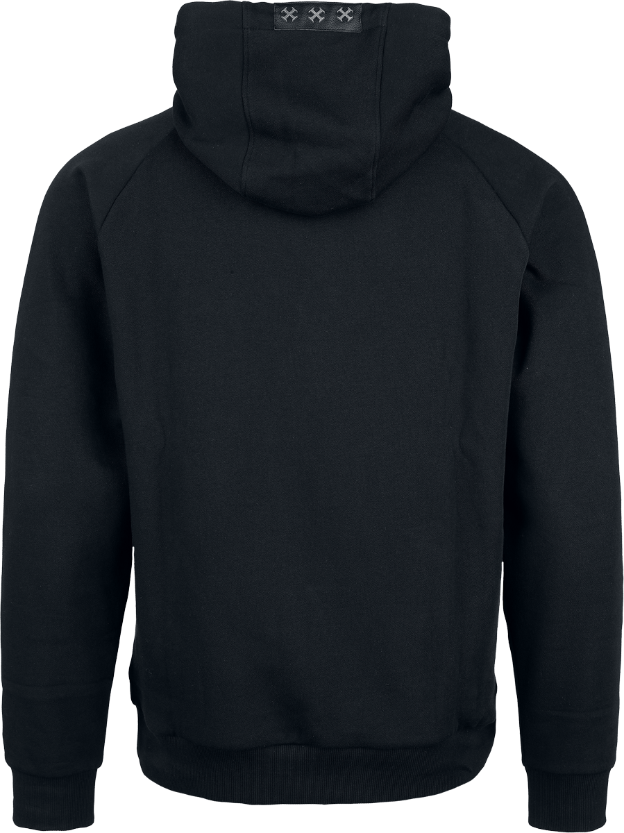 Sweat-shirt à capuche  de Black Premium by EMP - S à XXL - pour Homme - noir - Black Premium by EMP - View 2