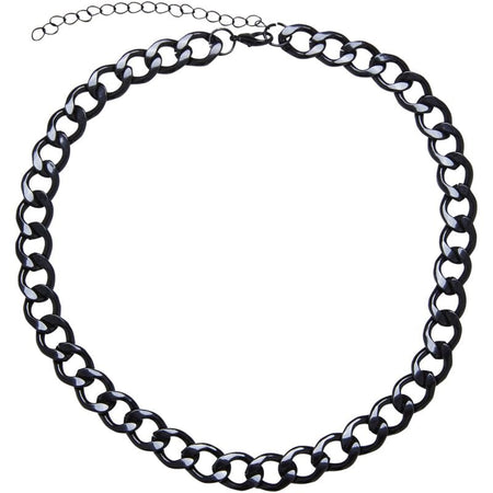Collier  de Urban Classics - Big Chain Necklace - pour Femme - noir - Urban Classics