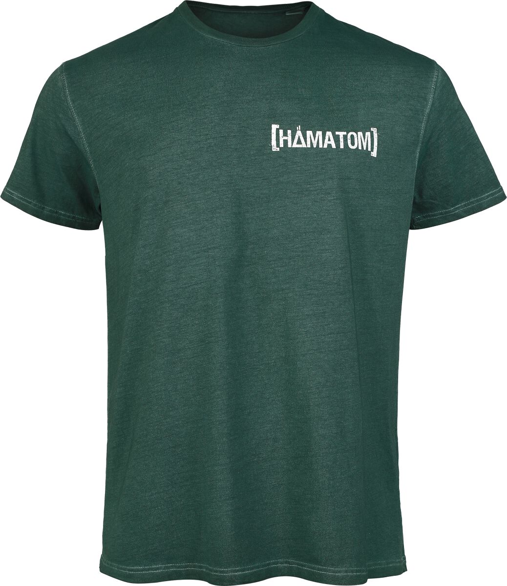 T-Shirt Manches courtes  de Hämatom - Leck Mich - S à 3XL - pour Homme - vert - Hämatom