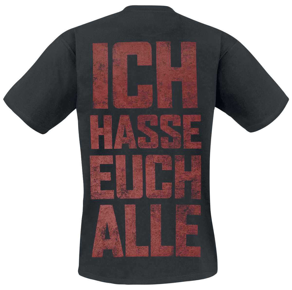 T-Shirt Manches courtes  de Hämatom - Hate - S à XXL - pour Homme - noir - Hämatom - View 2