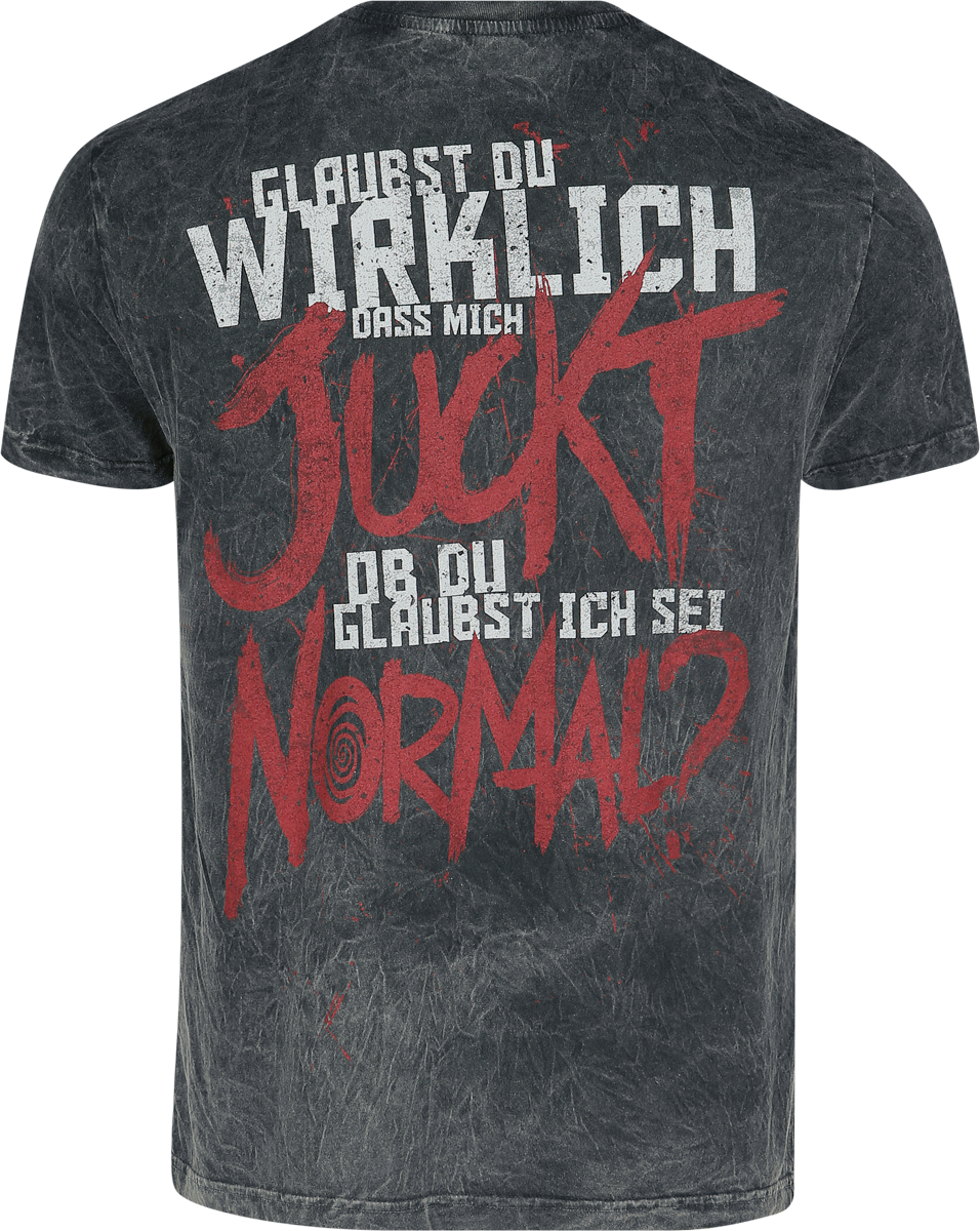 T-Shirt Manches courtes  de Hämatom - Erzähl - S à 4XL - pour Homme - gris - Hämatom - View 2