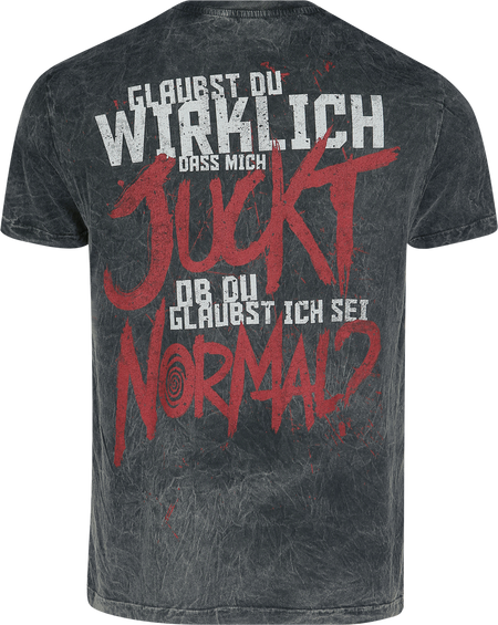 T-Shirt Manches courtes  de Hämatom - Erzähl - S à 4XL - pour Homme - gris - Hämatom - View 2