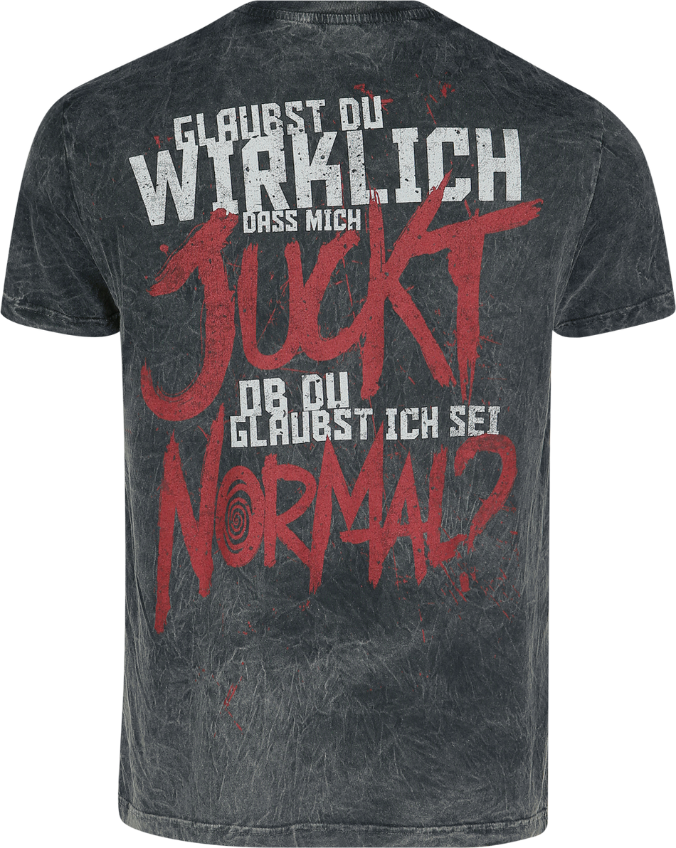 T-Shirt Manches courtes  de Hämatom - Erzähl - S à 4XL - pour Homme - gris - Hämatom - View 2