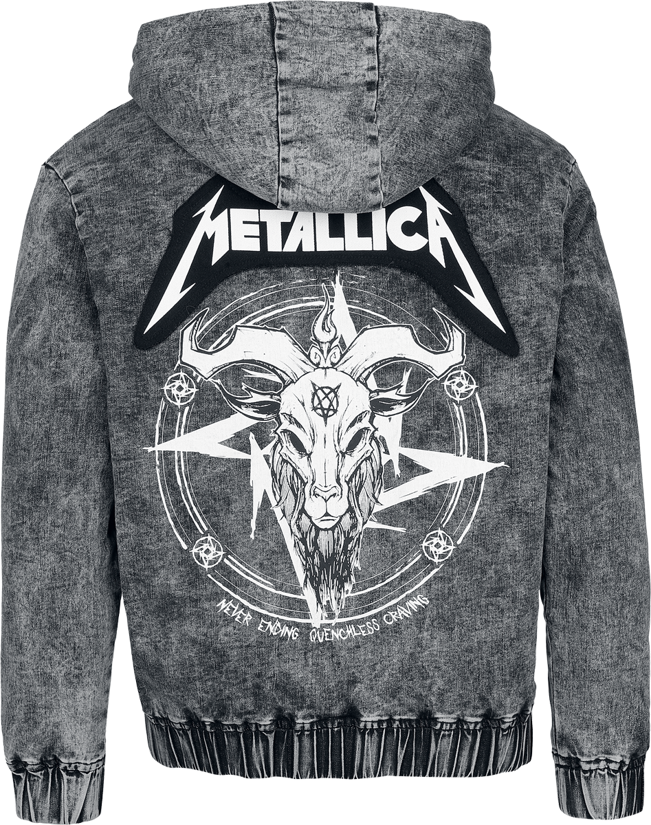 Veste mi-saison  de Metallica - EMP Signature Collection - M à 3XL - pour Homme - gris - metallica - View 2