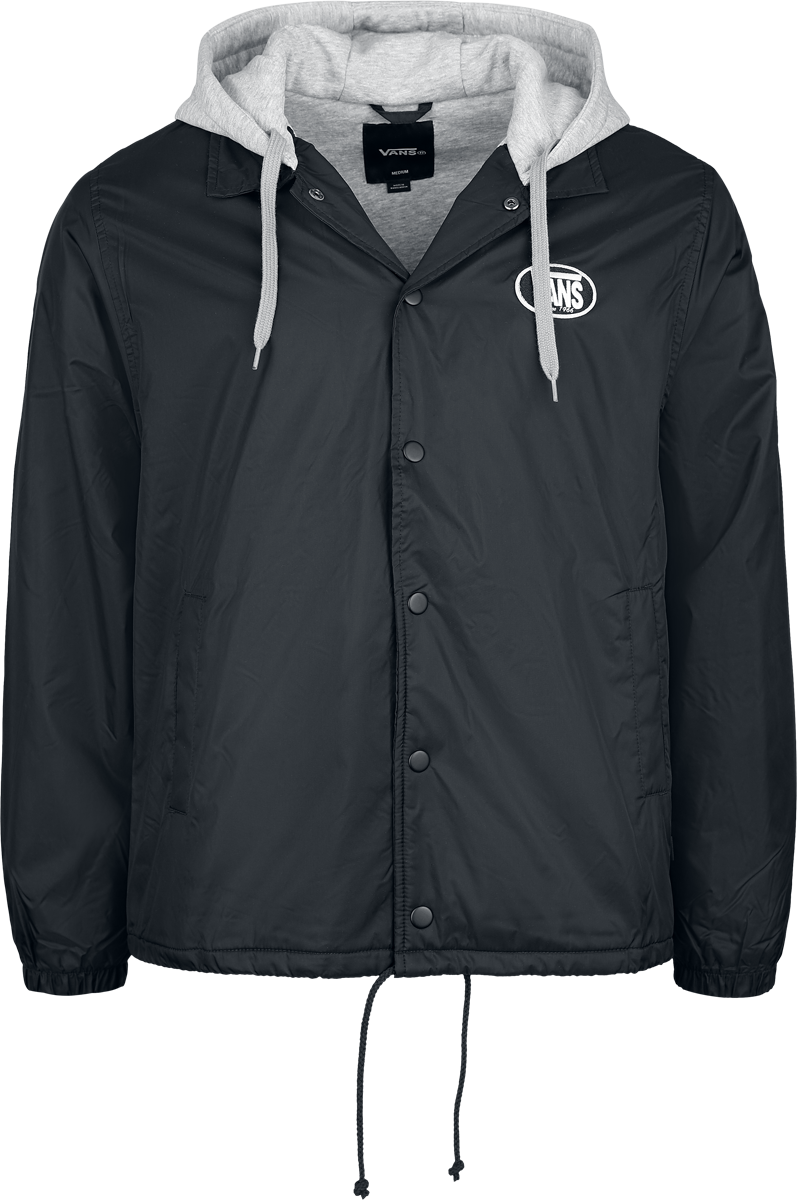 Veste mi-saison  de Vans - The Riley Hooded Coach's - Veste à Capuche - S à XXL - pour Homme - noir - Vans - View 2