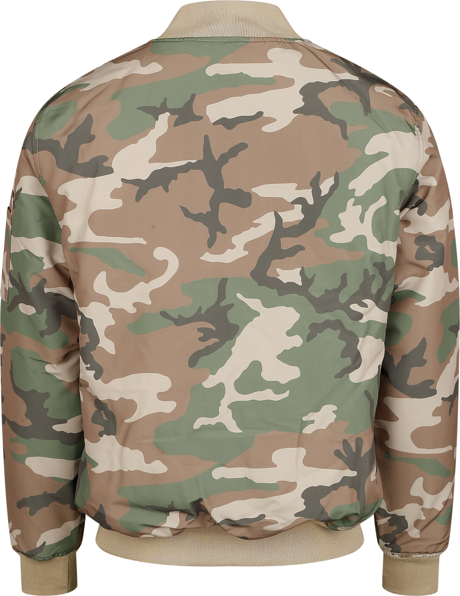Bomber  de Vans - Copley Bomber Jacket VINTAGE CAMO - S à XL - pour Homme - camouflage - Vans - View 2