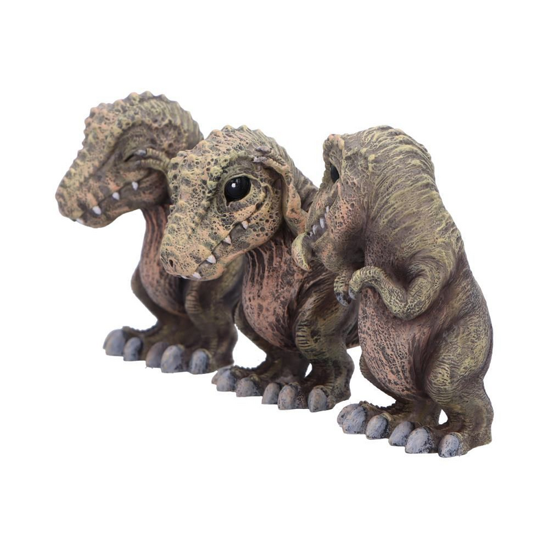 Statuette  de Nemesis Now - Three Wise Tyrannosaurus Rex - pour Indifférent - multicolore - Nemesis Now - View 2