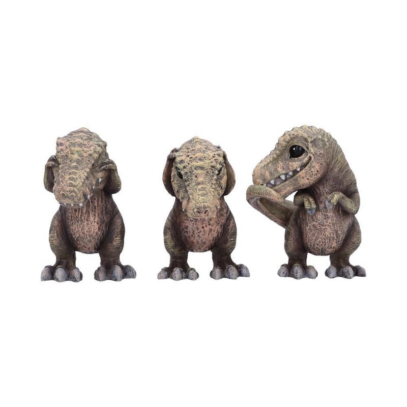 Statuette  de Nemesis Now - Three Wise Tyrannosaurus Rex - pour Indifférent - multicolore - Nemesis Now