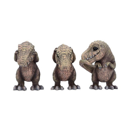 Statuette  de Nemesis Now - Three Wise Tyrannosaurus Rex - pour Indifférent - multicolore - Nemesis Now