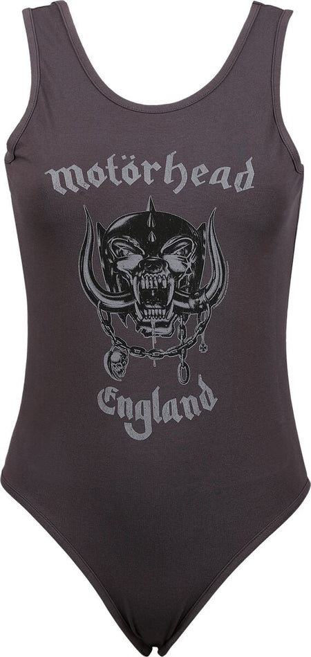 Body  de Motörhead - Amplified Collection - England - XS à XL - pour Femme - anthracite - Motörhead