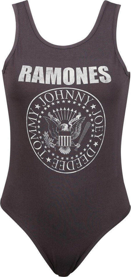 Body  de Ramones - Amplified Collection - Classic Seal - XS à XL - pour Femme - anthracite - Ramones