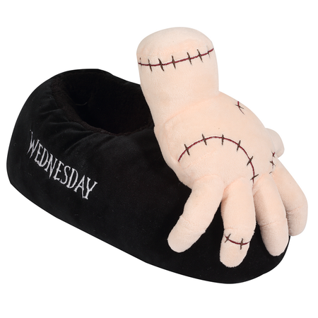 Chaussons  de Wednesday - Slippers - L-XL - pour Unisexe - noir - Wednesday - View 2