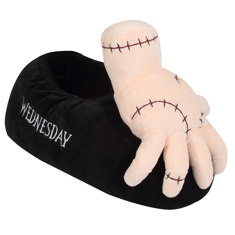 Chaussons  de Wednesday - Slippers - L-XL - pour Unisexe - noir - Wednesday - View 2