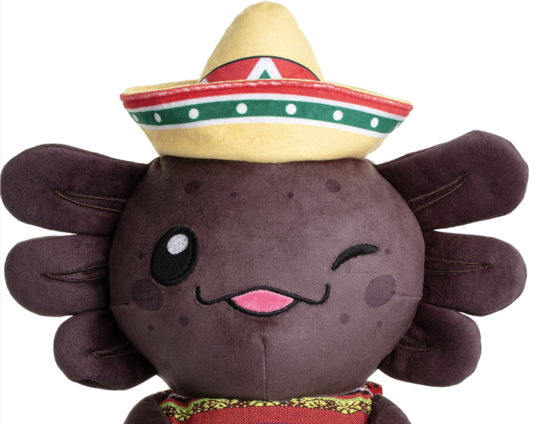 Figurine en peluche Fun de Corimori - Axolotl - Tio le Wildling - pour Unisexe - multicolore - Corimori - View 2