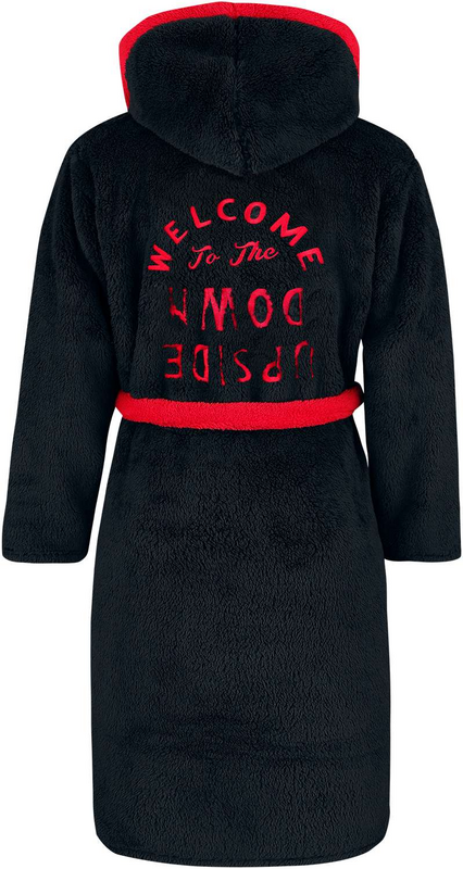 Robe de Chambre  de Stranger Things - Upside Down - S-M à L-XL - pour Unisexe - noir - Stranger Things - View 2