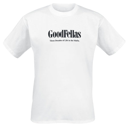 T-Shirt Manches courtes  de Goodfellas - The Last Three Decades - S à XXL - pour Homme - blanc - Goodfellas