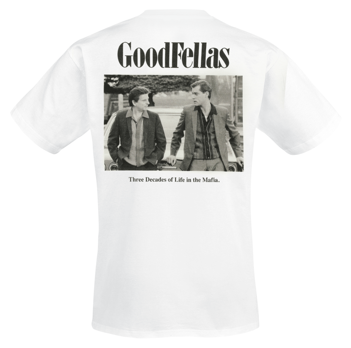 T-Shirt Manches courtes  de Goodfellas - The Last Three Decades - S à XXL - pour Homme - blanc - Goodfellas - View 2