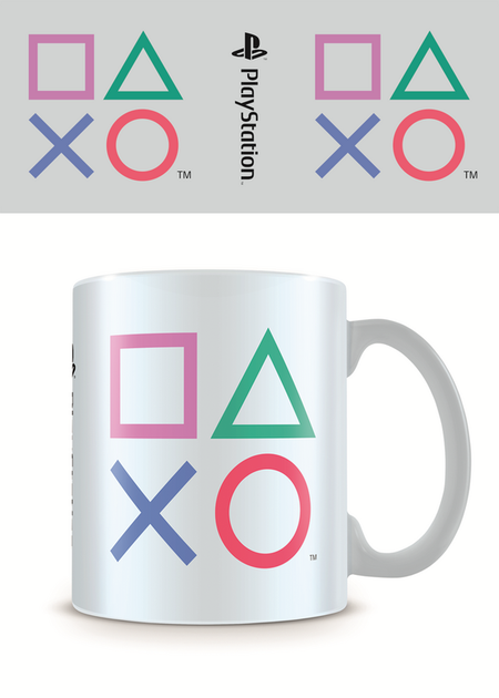 Mug Gaming de Playstation - Playstation Shapes - pour Unisexe - multicolore - Playstation - View 2