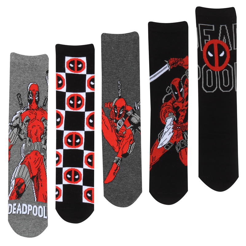 Chaussettes Disney de Deadpool - Logo & Pose - S-M - pour Unisexe - multicolore - Deadpool - View 2