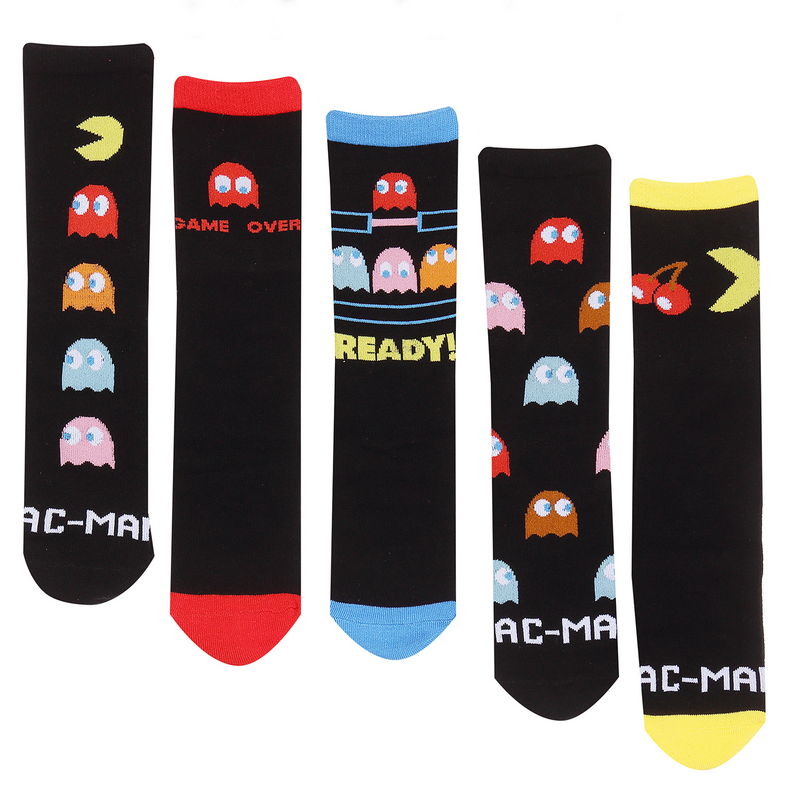 Chaussettes Gaming de Pacman - Characters - S-M - pour Unisexe - multicolore - Pacman - View 2