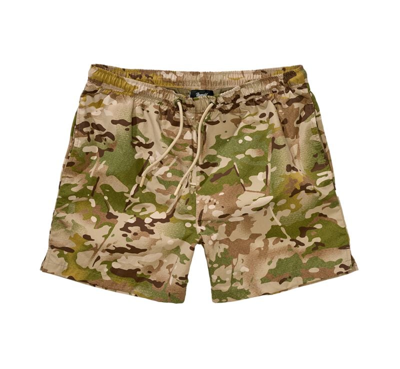 Short de bain  de Brandit - Swim Shorts - S à XXL - pour Homme - camouflage - Brandit