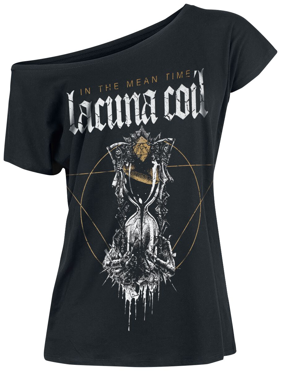 T-Shirt Manches courtes  de Lacuna Coil - Time - S à XXL - pour Femme - noir - Lacuna Coil