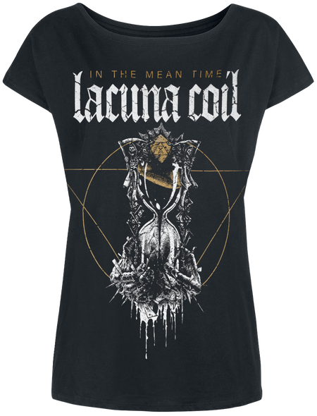 T-Shirt Manches courtes  de Lacuna Coil - Time - S à XXL - pour Femme - noir - Lacuna Coil - View 2