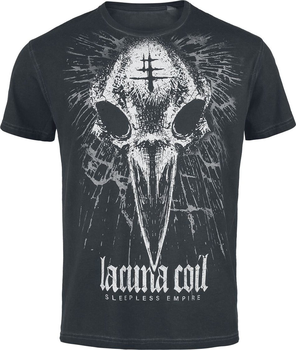 T-Shirt Manches courtes  de Lacuna Coil - Sleepless - S à 4XL - pour Homme - anthracite - Lacuna Coil