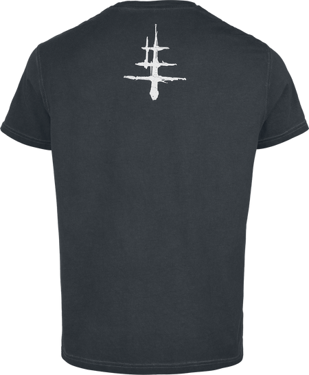 T-Shirt Manches courtes  de Lacuna Coil - Sleepless - S à 4XL - pour Homme - anthracite - Lacuna Coil - View 2