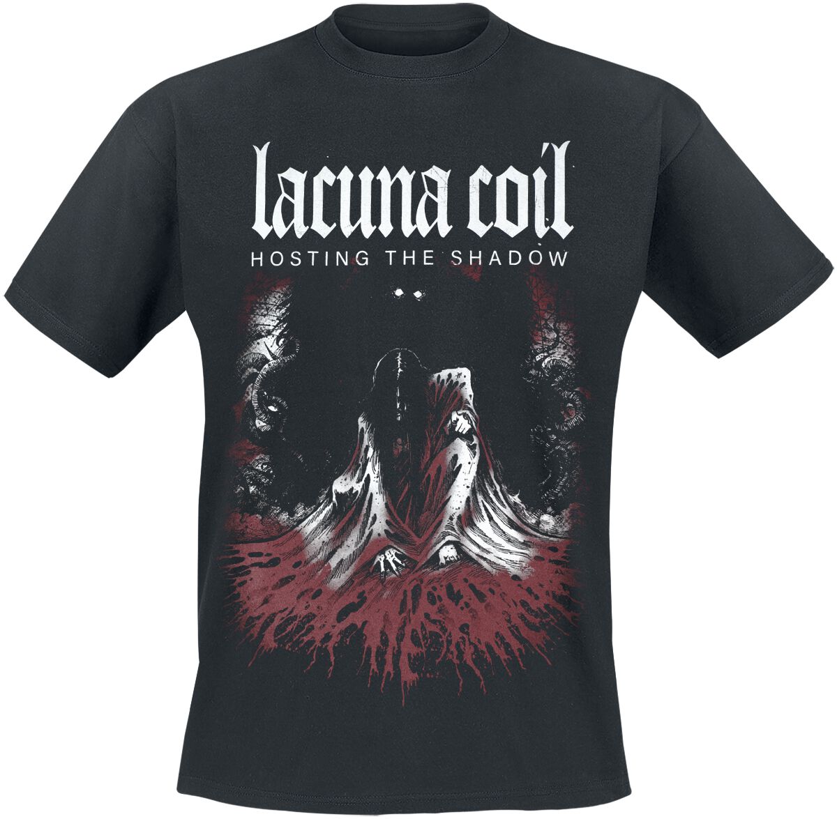 T-Shirt Manches courtes  de Lacuna Coil - Hosting The Shadow - S à 4XL - pour Homme - noir - Lacuna Coil
