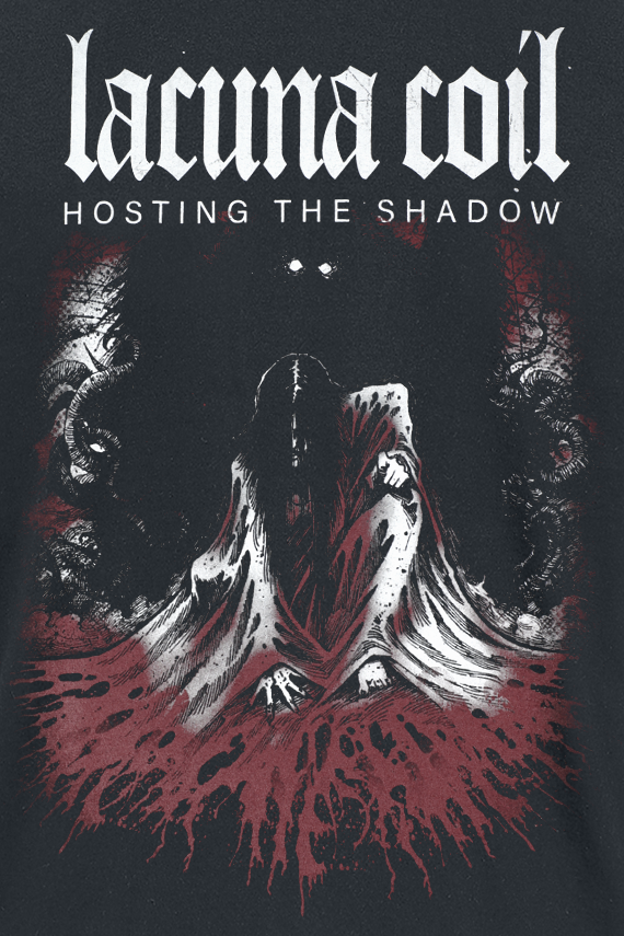 T-Shirt Manches courtes  de Lacuna Coil - Hosting The Shadow - S à 4XL - pour Homme - noir - Lacuna Coil - View 2