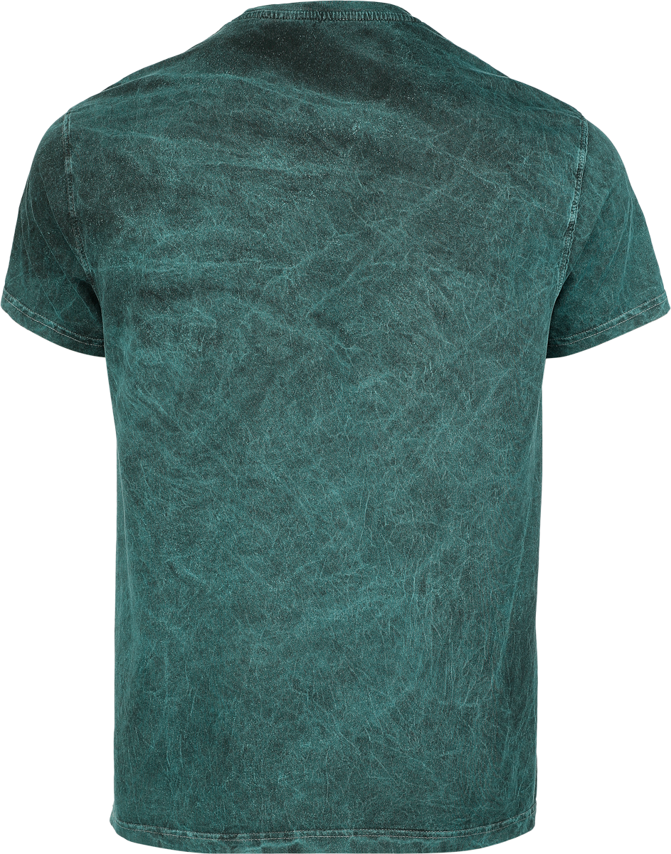 T-Shirt Manches courtes  de Lacuna Coil - Oxygen - S à 4XL - pour Homme - pétrole - Lacuna Coil - View 2
