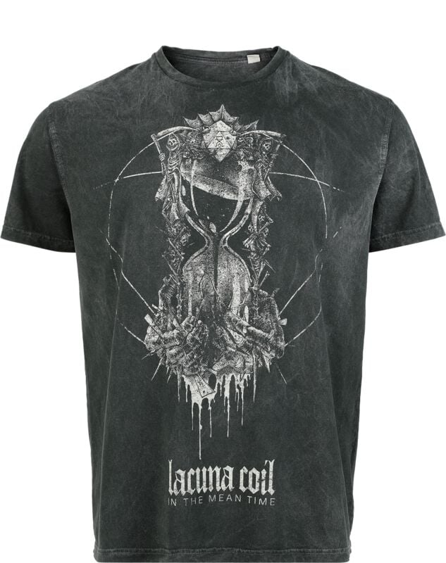 T-Shirt Manches courtes  de Lacuna Coil - In The Mean Time - S à 4XL - pour Homme - gris foncé - Lacuna Coil
