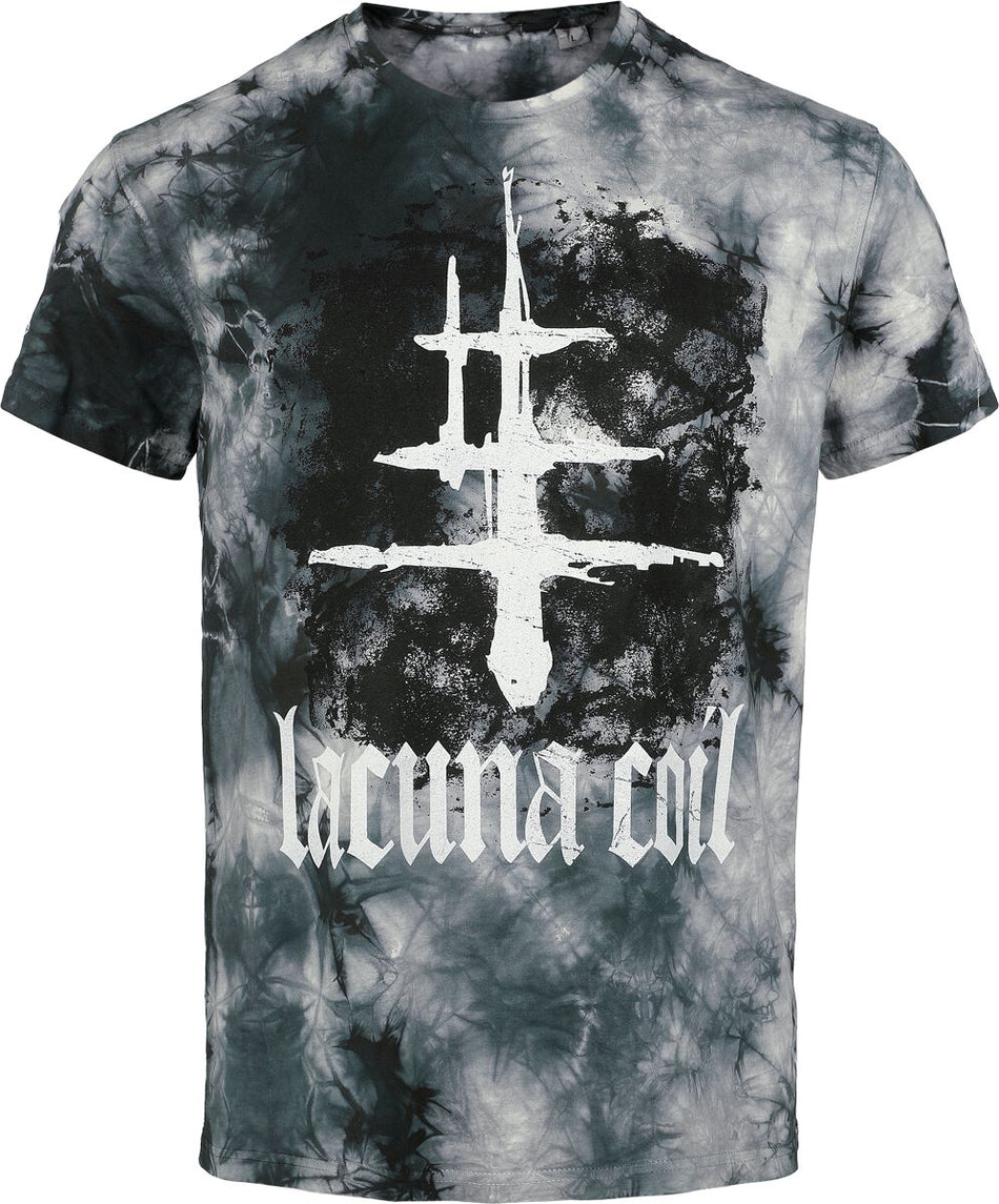 T-Shirt Manches courtes  de Lacuna Coil - Symbol - S à 4XL - pour Homme - batik - Lacuna Coil