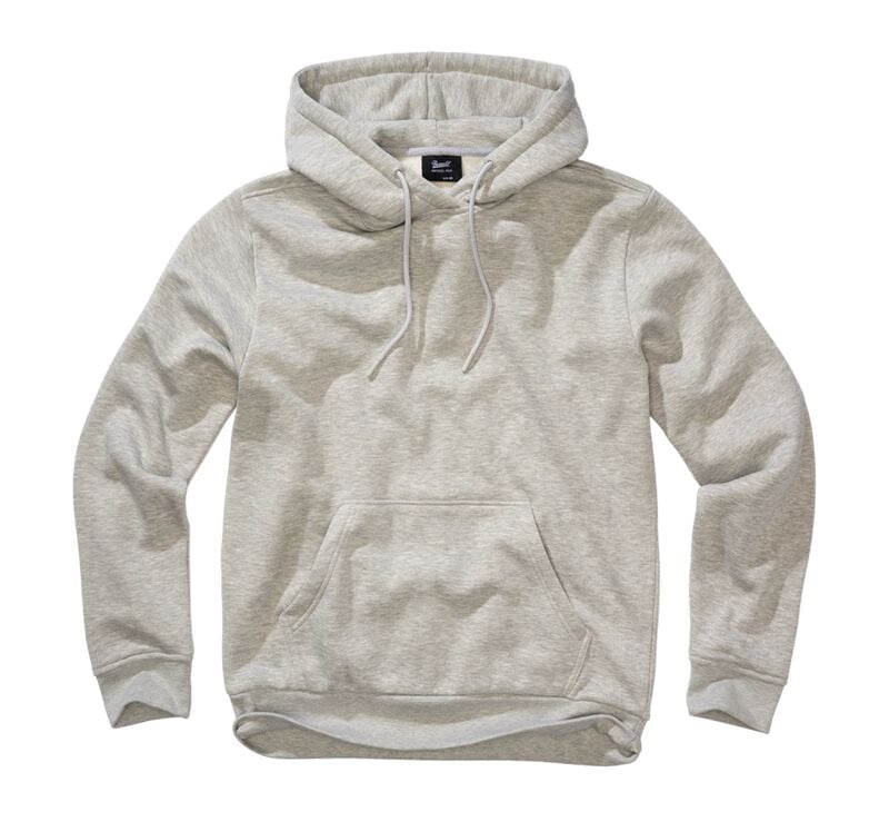 Sweat-shirt à capuche  de Brandit - Tom - Sweat à Capuche - S à 3XL - pour Homme - gris chiné - Brandit