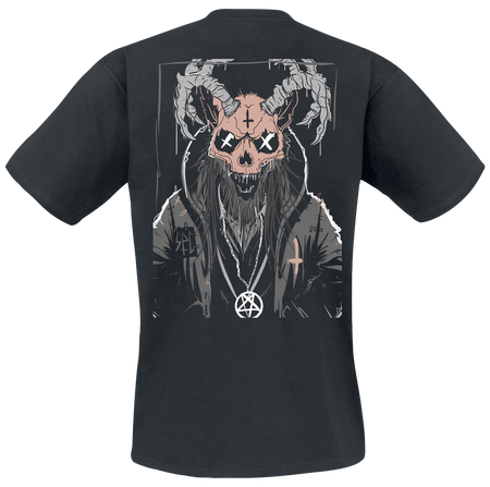 T-Shirt Manches courtes  de Samurai Pizza Cats - Wendigo - S à XXL - pour Homme - noir - Samurai Pizza Cats - View 2