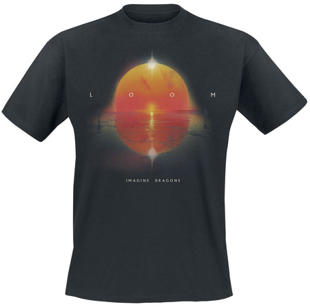 T-Shirt Manches courtes  de Imagine Dragons - Loom Album Art - S à 3XL - pour Homme - noir - Imagine Dragons