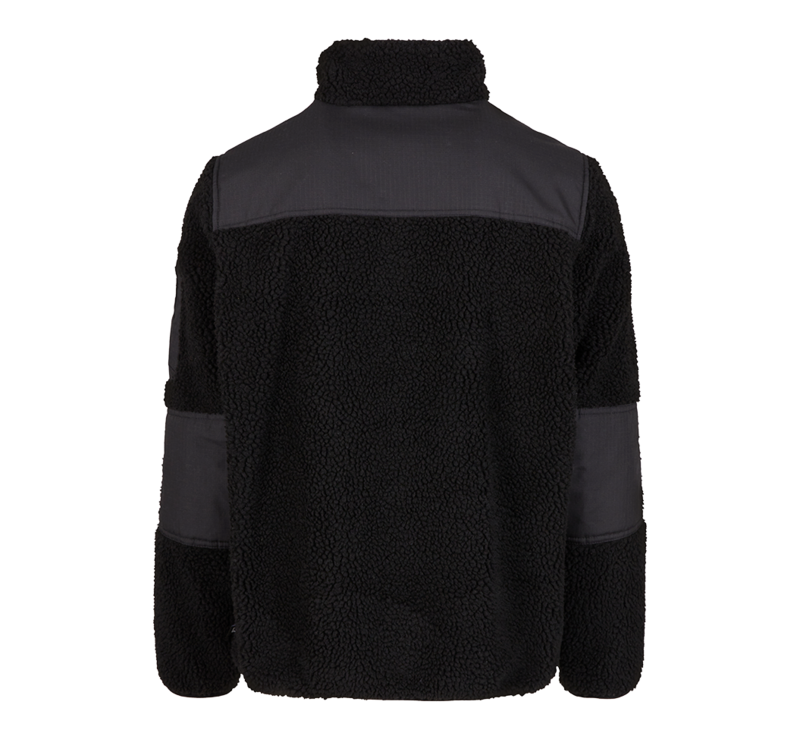 Veste mi-saison  de Brandit - Ramble Teddy - Veste Polaire - S à XXL - pour Homme - noir - Brandit - View 2